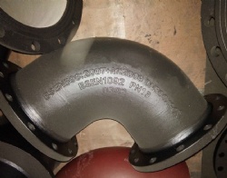 double flange bend 90 deg