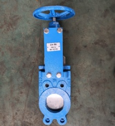 Knife gate valve